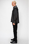 ACE CLUB Rhinestone Collar & Cuff Long Sleeve Shirt – Black