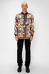ACE CLUB Big Slick Playing Card Long Sleeve Shirt