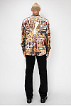 ACE CLUB Big Slick Playing Card Long Sleeve Shirt