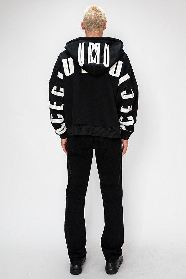 ACE CLUB 3D Detail Zip-Up Hoodie